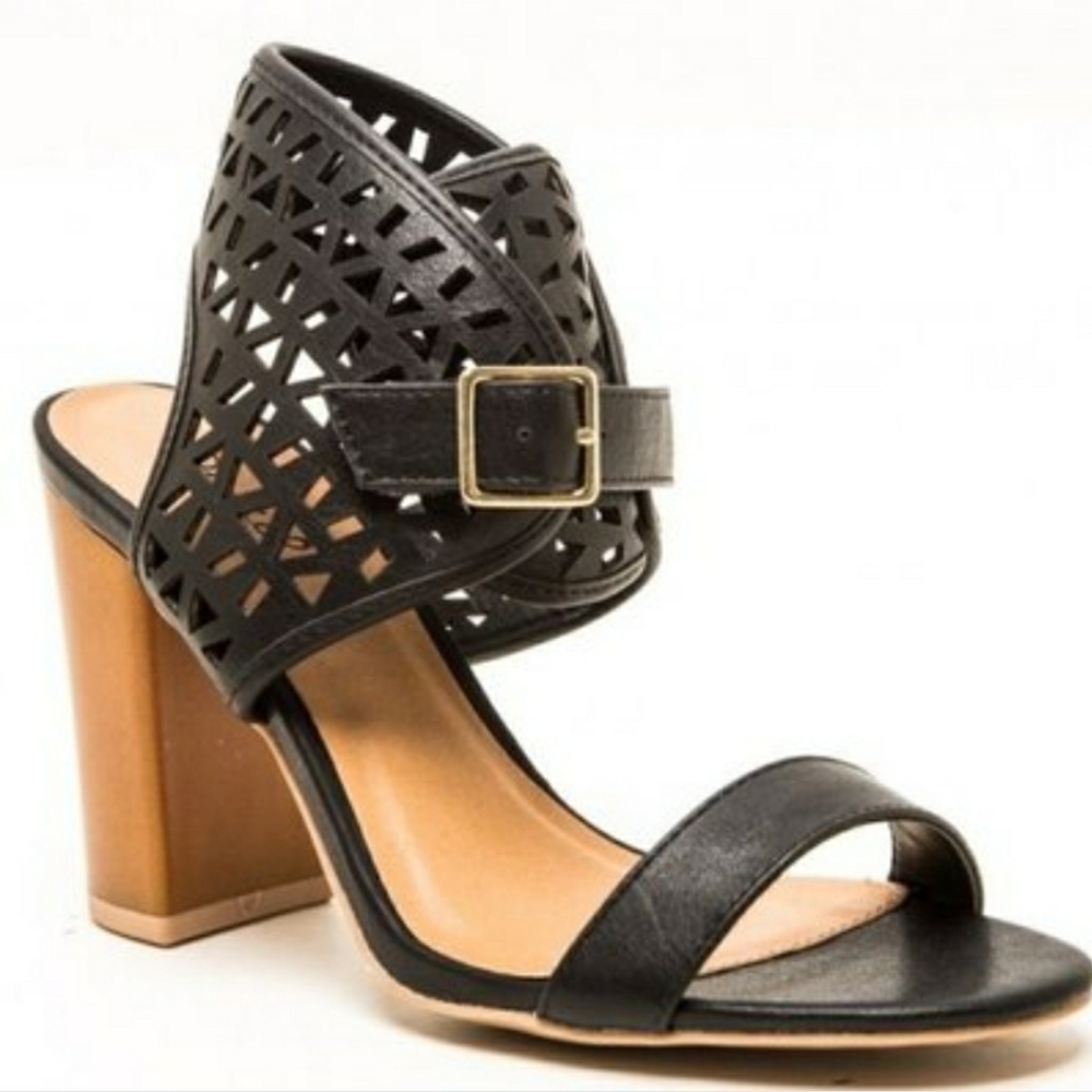 Laser Cut Strappy Sandal